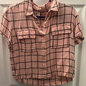 BP Small Pink Striped Blouse